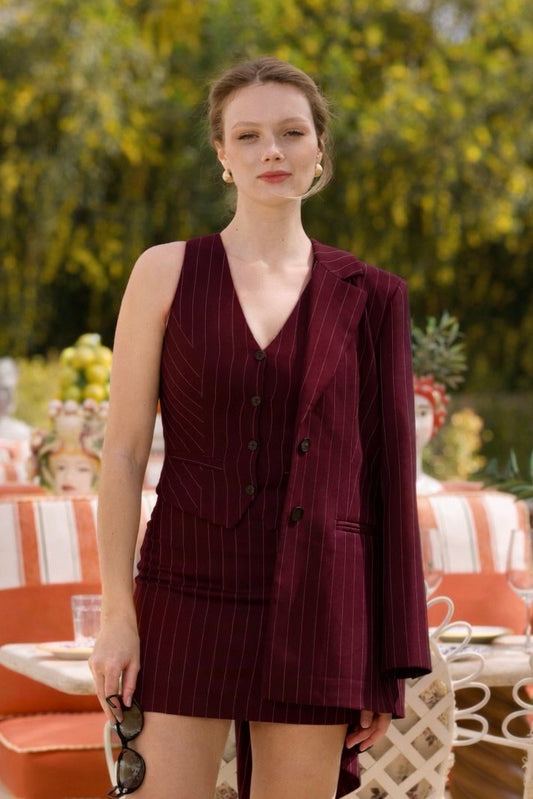 Gilet boutonné Adelia