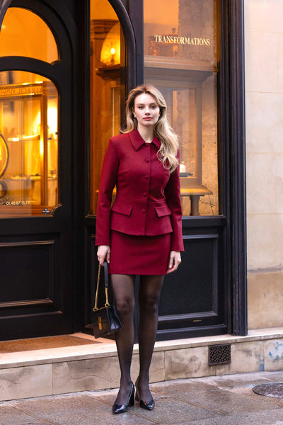 Blanche Skirt Skirts Gaâla Bordeaux 32