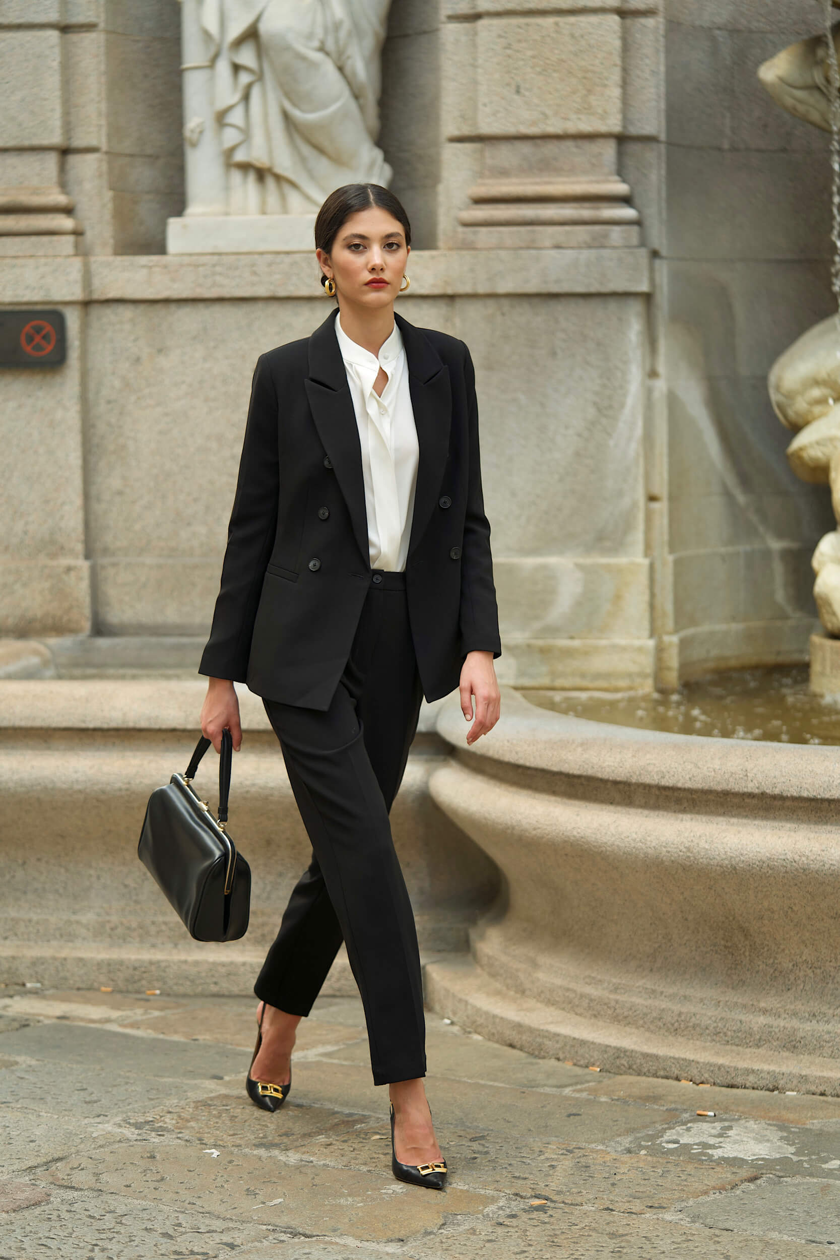 Wedding Classic Women's Suits With Long Jackets Three Piece