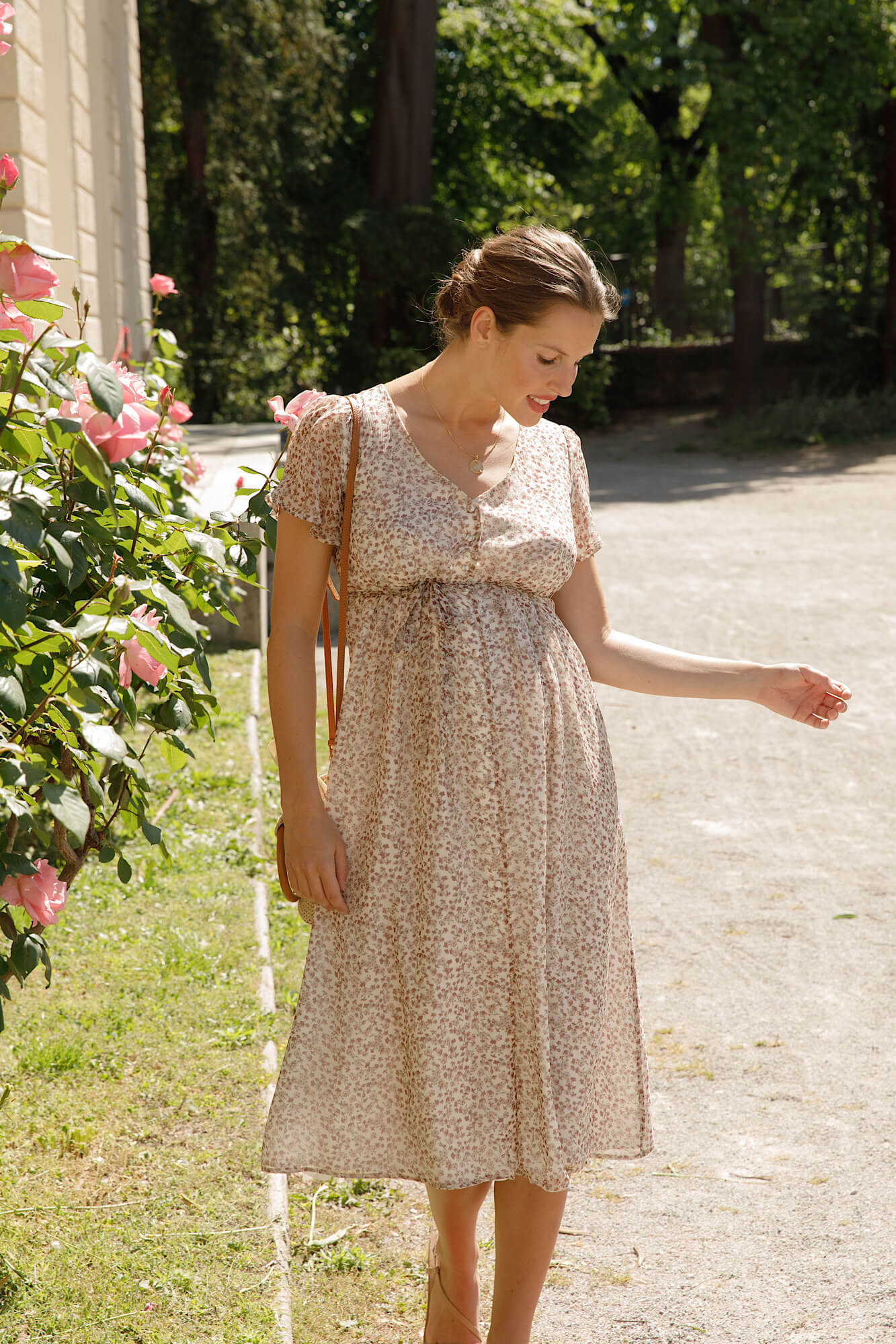 A-Line Maternity Dresses Nadia – Gaâla A-Line Maternity Dresses Nadia – Gaâla