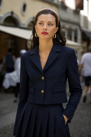 Madeline Jacket Jackets Gaâla Navy XXS