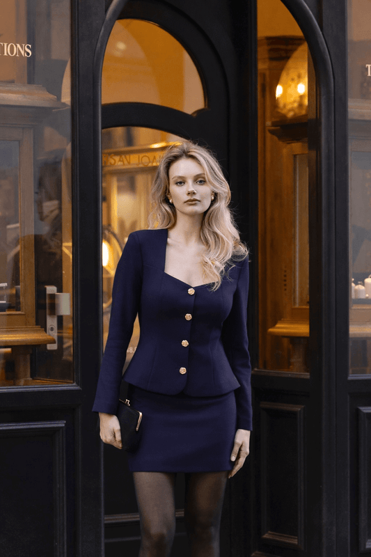 Heidi Skirt Skirts Gaâla Navy XXS