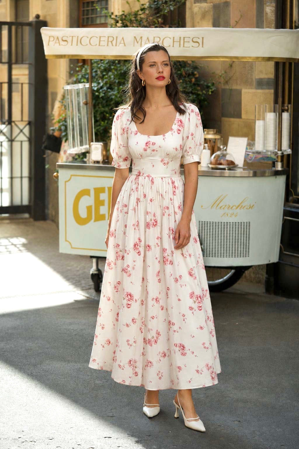 Cream Maxi Dress Lacey Cream Maxi Dress Lacey