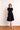 Alsie Midi Dress Dresses Gaâla Navy XXS In stock
