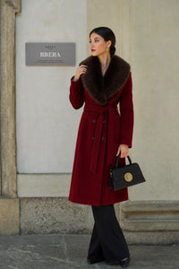 Angelina Faux Fur Coat Coats Gaâla With fur XXS In stock