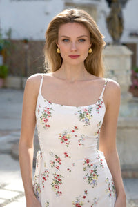Augusta Midi Dress Dresses Gaâla Floral XXS In stock