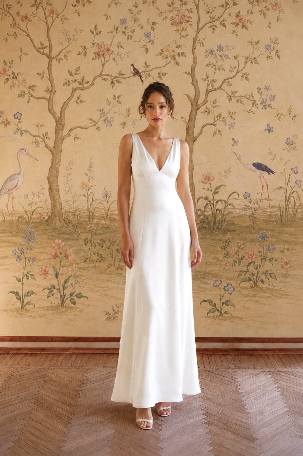 Calista Maxi Dress Dresses Gaâla White XXS Made-to-order