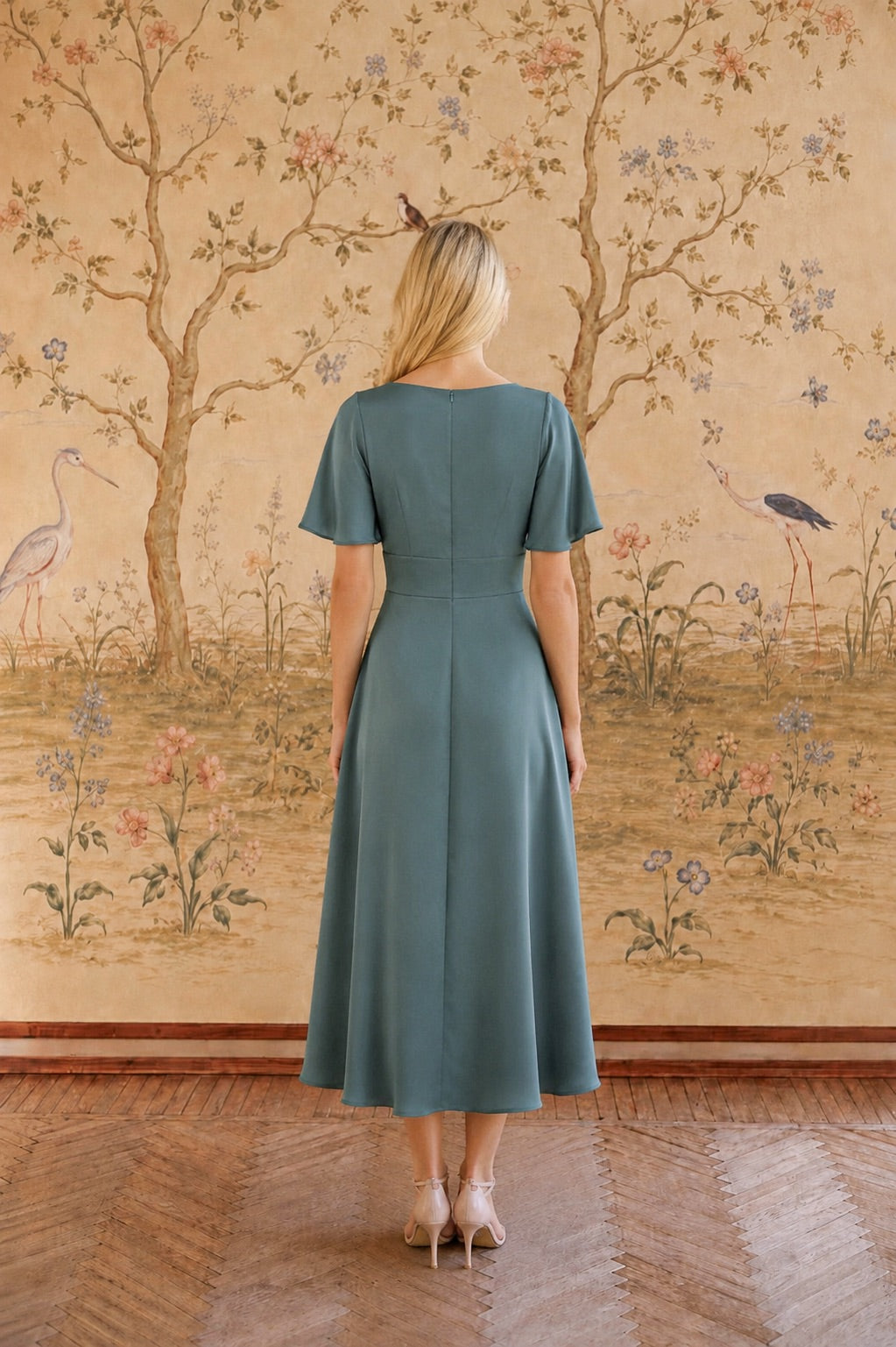 Coralie Silk Dress Dresses Gaâla