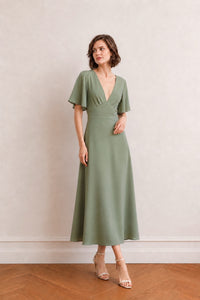 Coralie Silk Dress