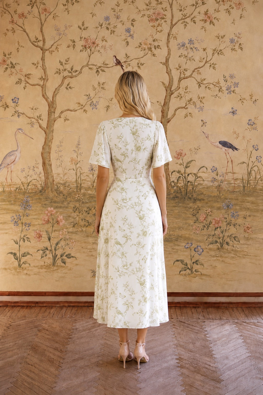 Flora Wrap Dress Dresses Gaâla
