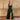 Freya Silk Dress Dresses Gaâla Deep green XXS Made-to-order