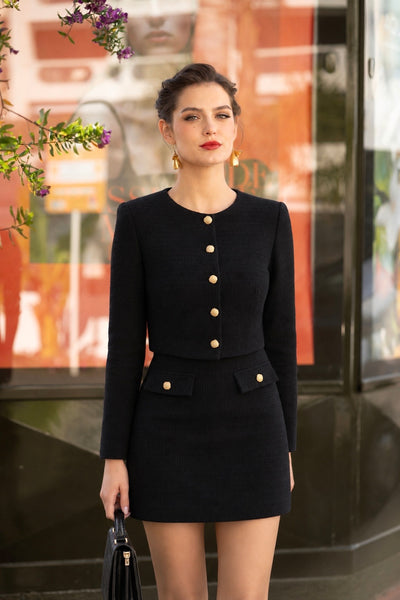 Two Piece Tweed Set Harmony – Gaâla