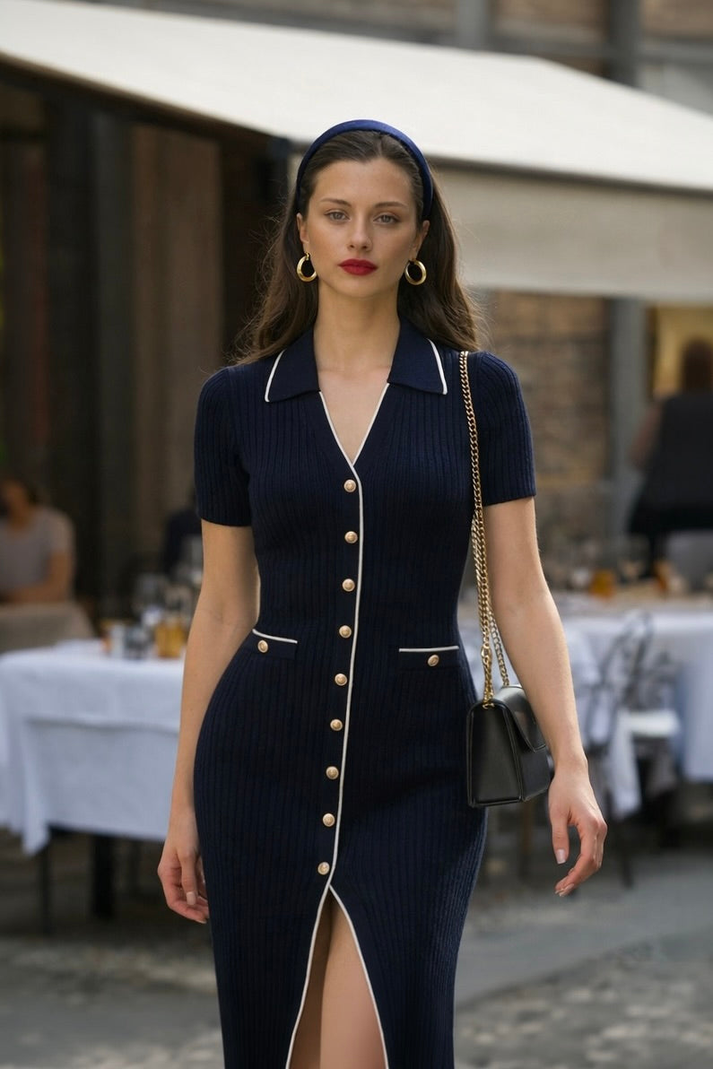 Midi Knit Dress Lizette  Gala