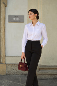May Cotton Shirt Blouses Gaâla White blue stripes XXS In stock