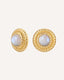 April Birthstone Earrings - Moonstone