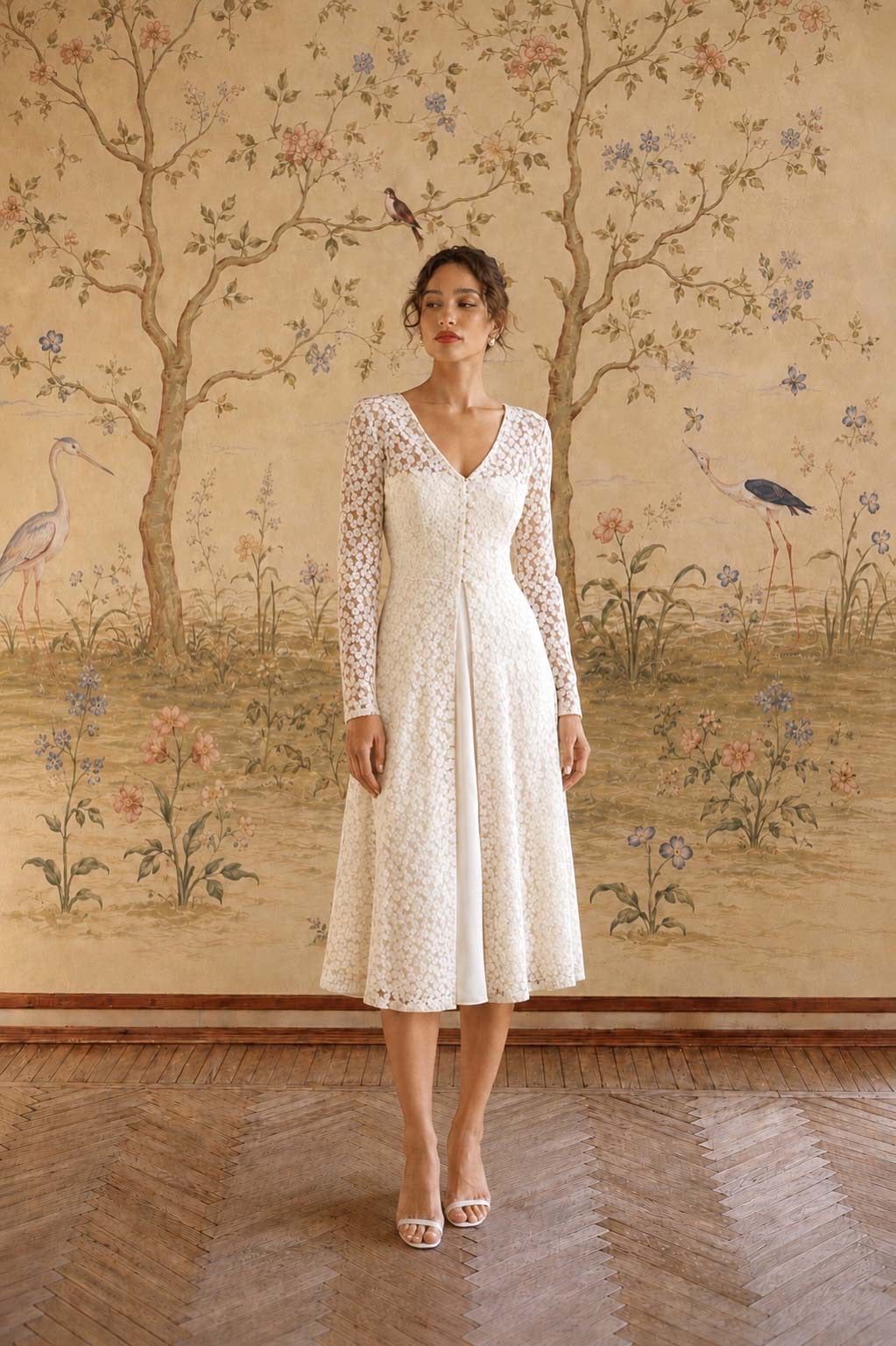 Priscilla Midi Dress Dresses Gaâla Cape XXS Made-to-order