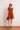 Rina Button Down Dress Dress Gaâla Brick XXS In stock