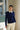 Vincent Cotton Cashmere Cardigan Knitwear Gaâla Navy XXS In stock