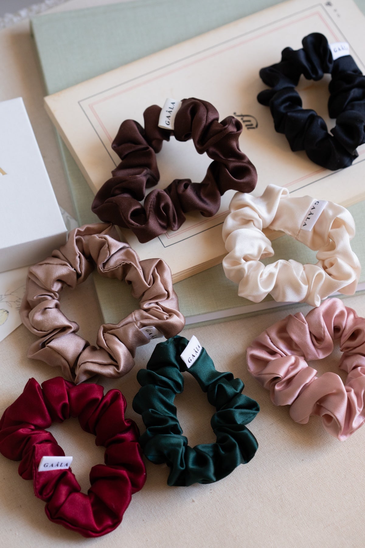Zoe Silk Scrunchie