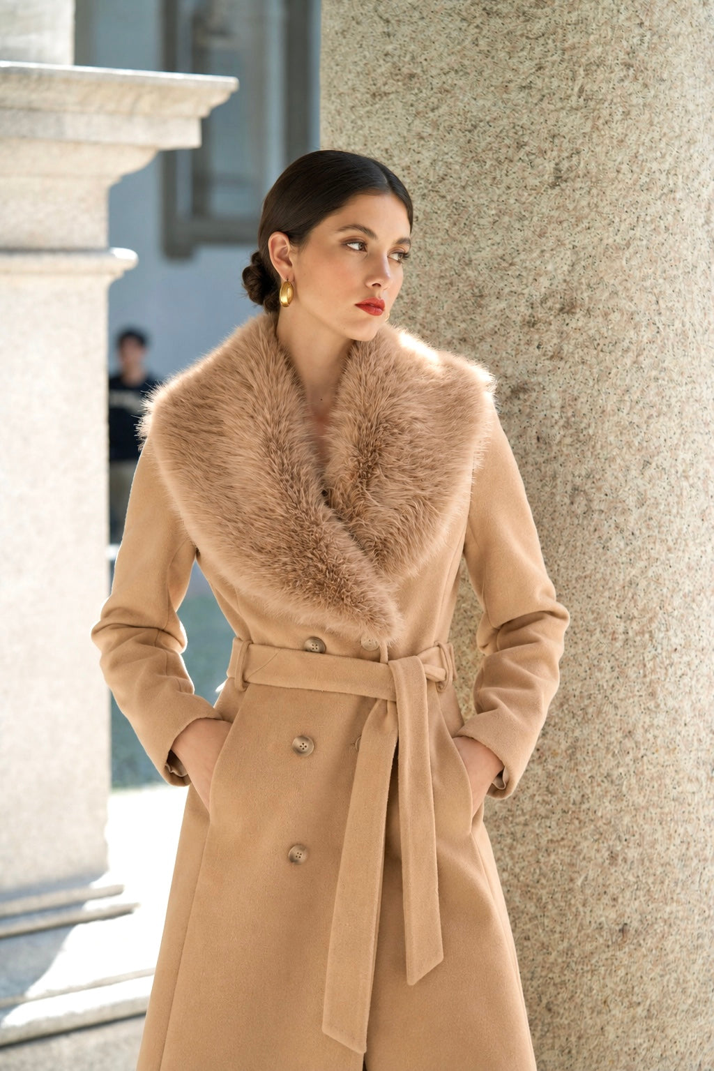 Wool Cashmere Coat Angelina