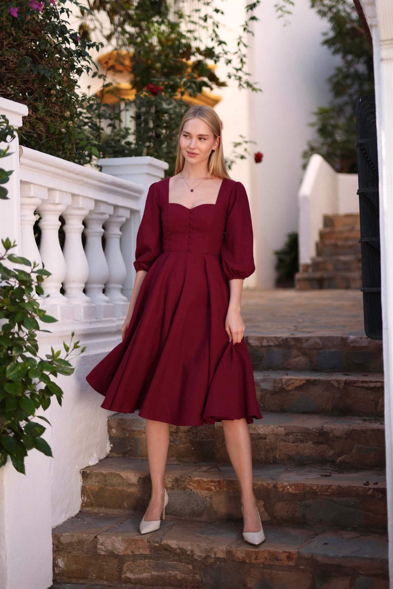 French summer dresses european style ga la