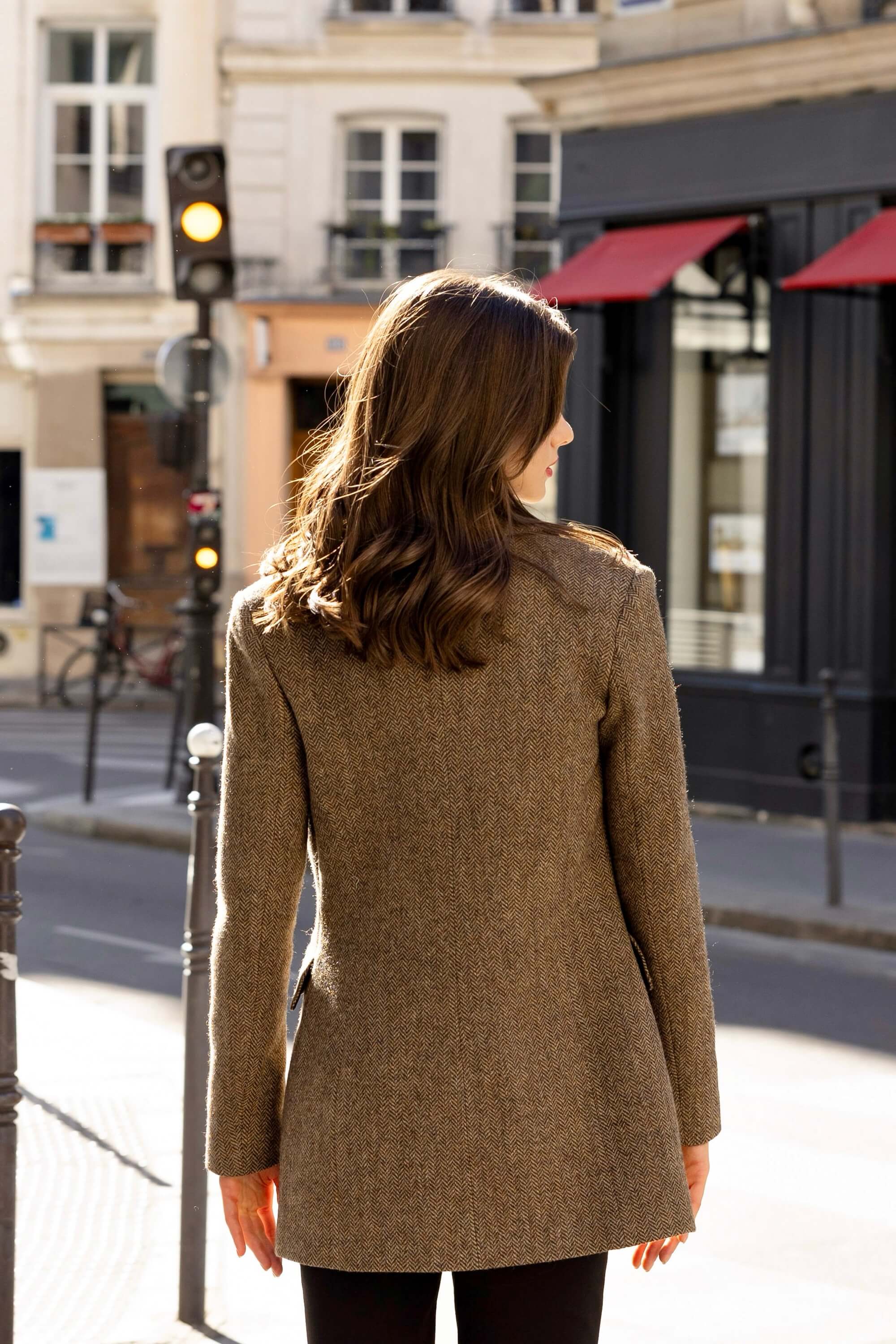 Wool Blazer Coat for Women Victoire – Gaâla - Main Image