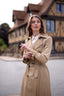 Trench-coat en coton Nicole