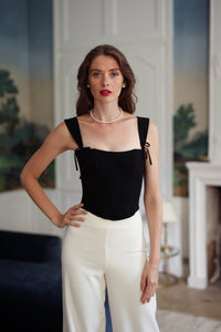 Jeanette Corset Top Corsets Gaâla Black XXS In stock