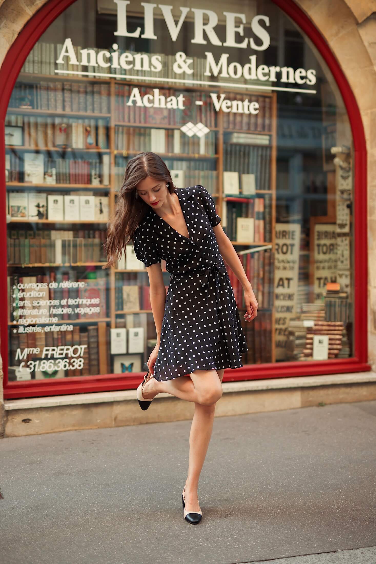 Belle Polka-Dot Dress – Gaâla