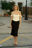 Aurelia Silk Skirt