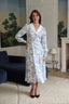 Robe Catalina en Toile De Jouy