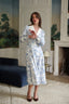 Robe Catalina en Toile De Jouy