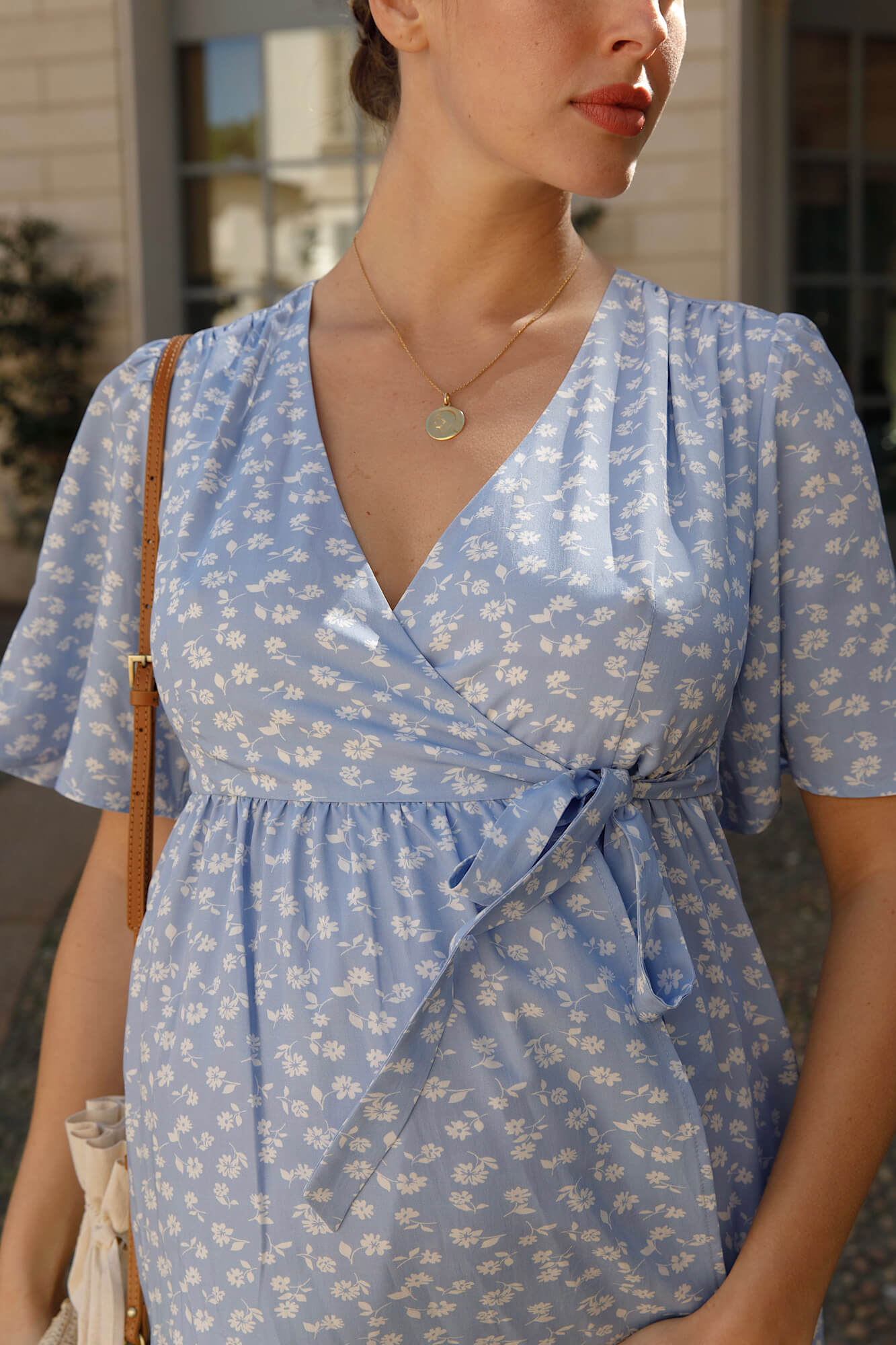 Maxi Wrap Maternity Dress Arlette – Gaâla