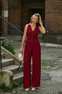 Pantalon large Adelia