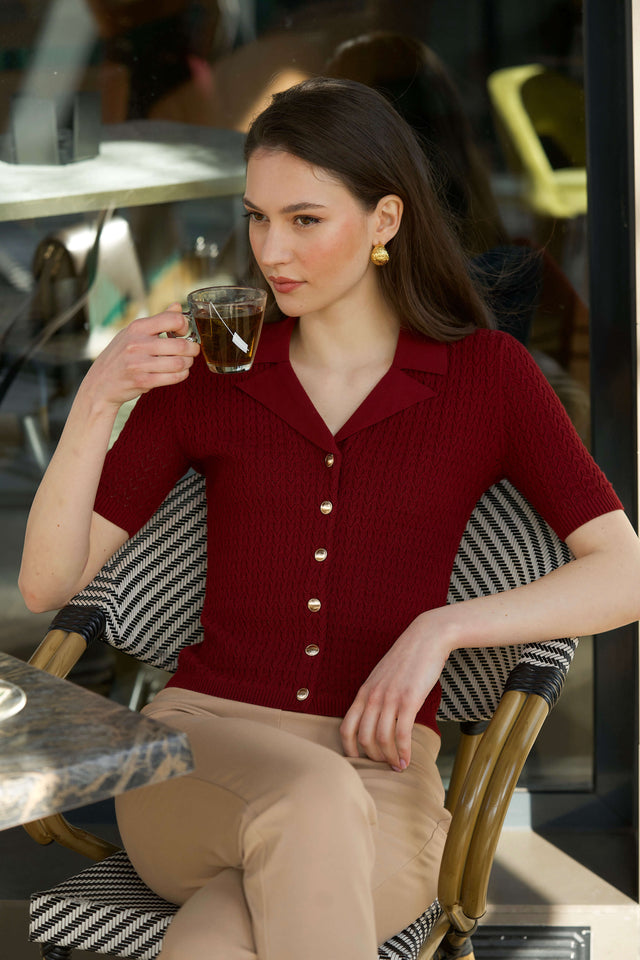 Lila Top