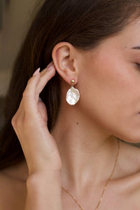 Calliope Freshwater Pearl Earrings Jewelry Gaâla