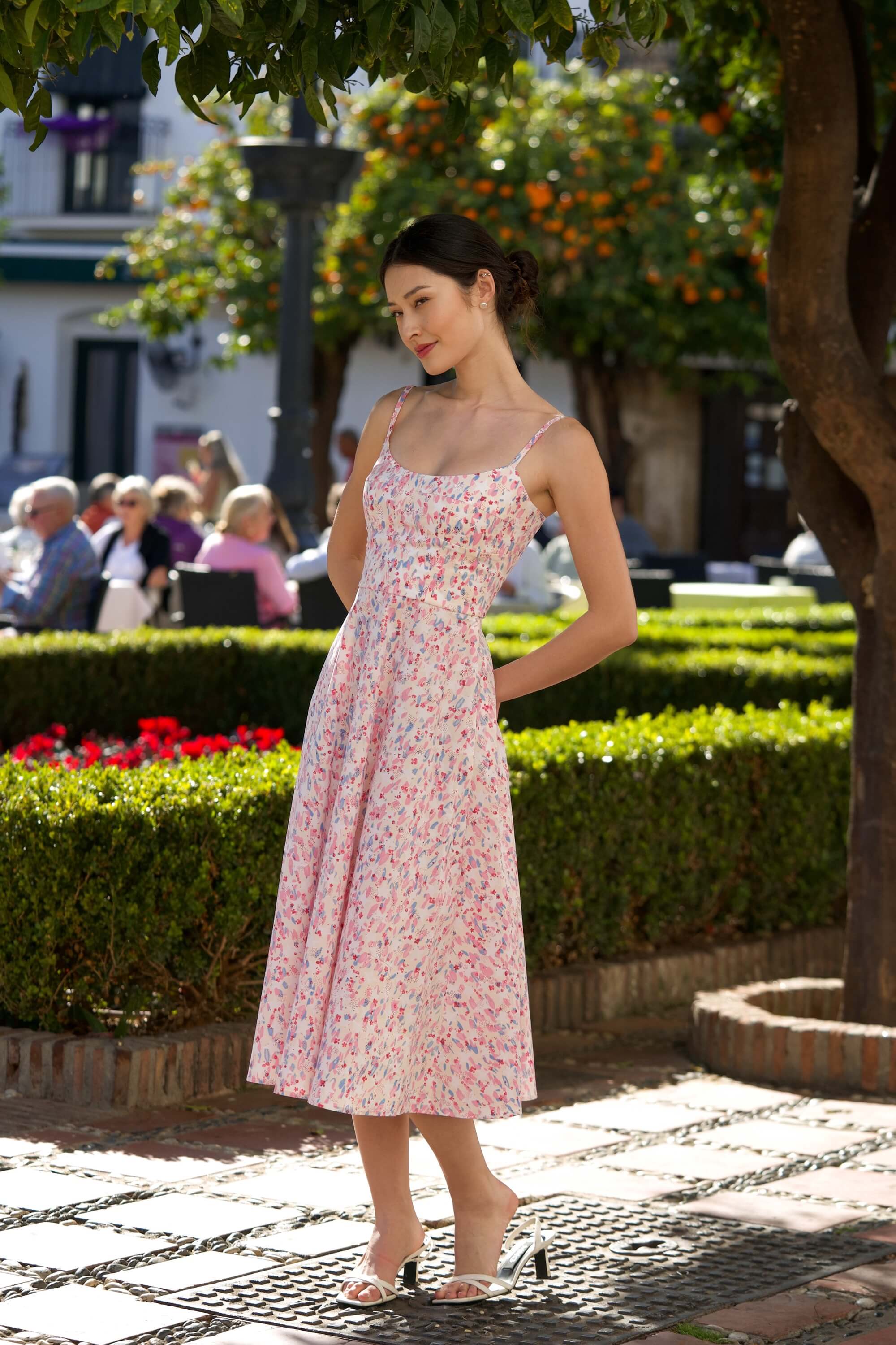 Pink Cotton Dress Antonia