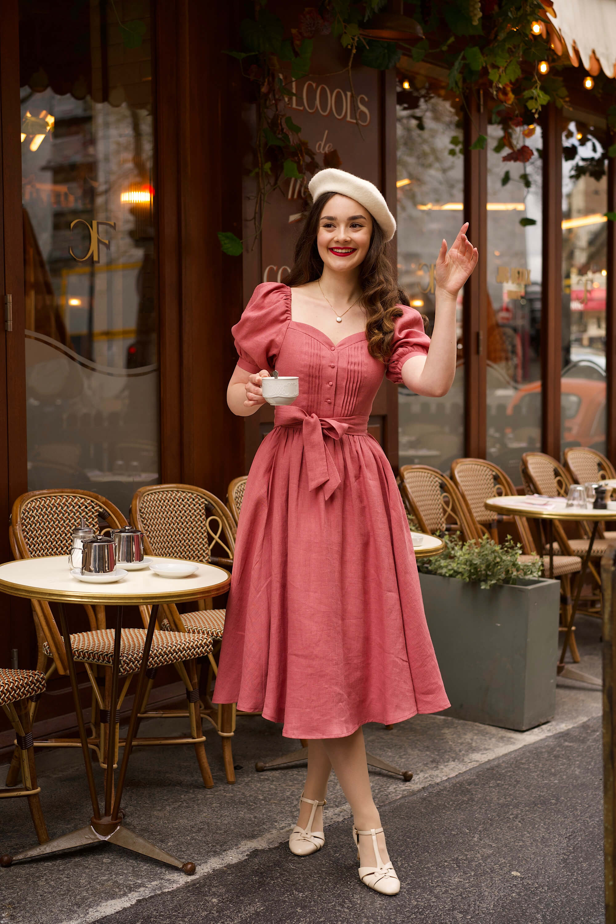 Vintage Rose Dress