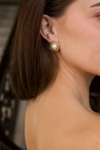 June Birthstone Earrings - Pearl Jewelry Gaâla