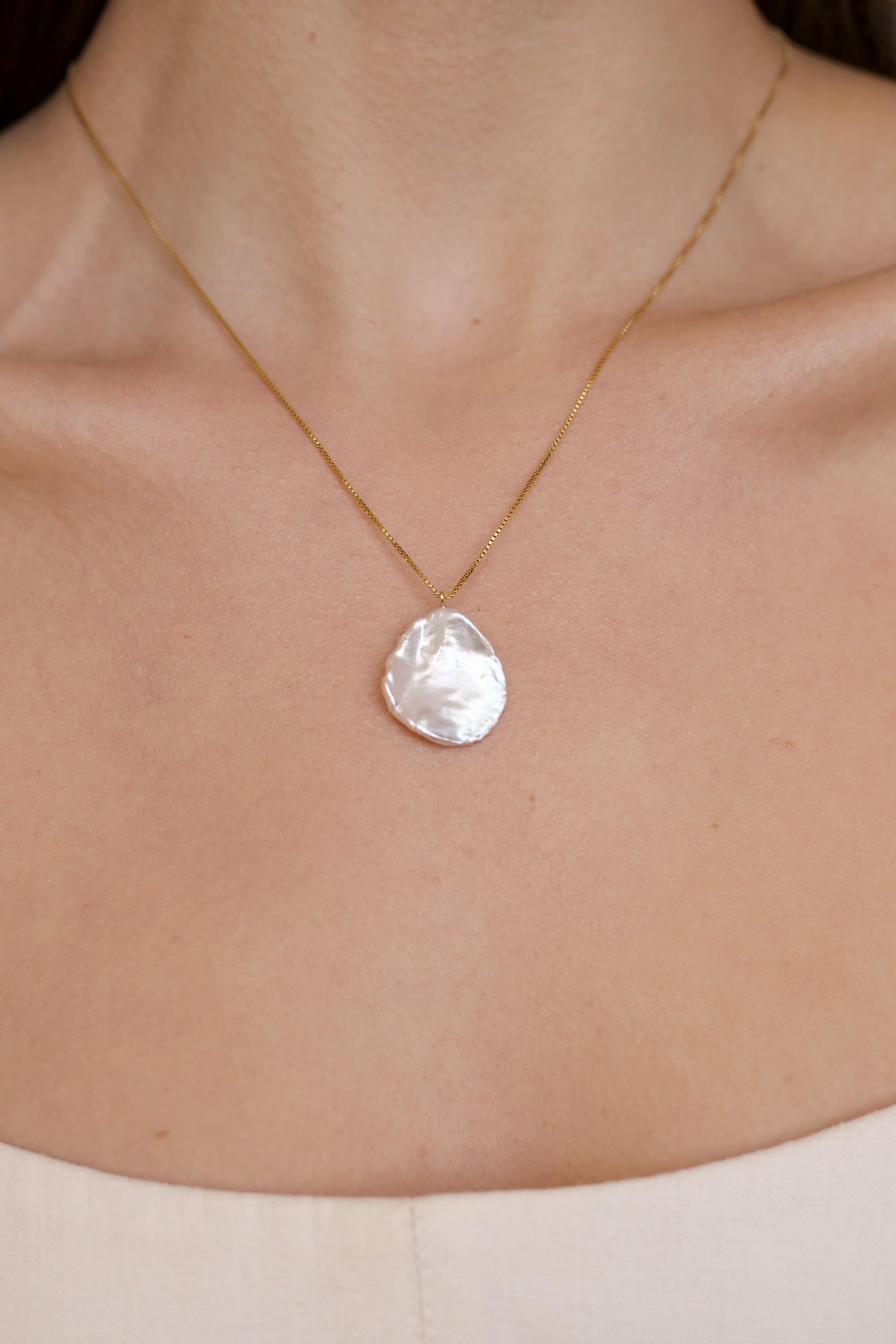 Calliope Freshwater Pearl Necklace Jewelry Gaâla