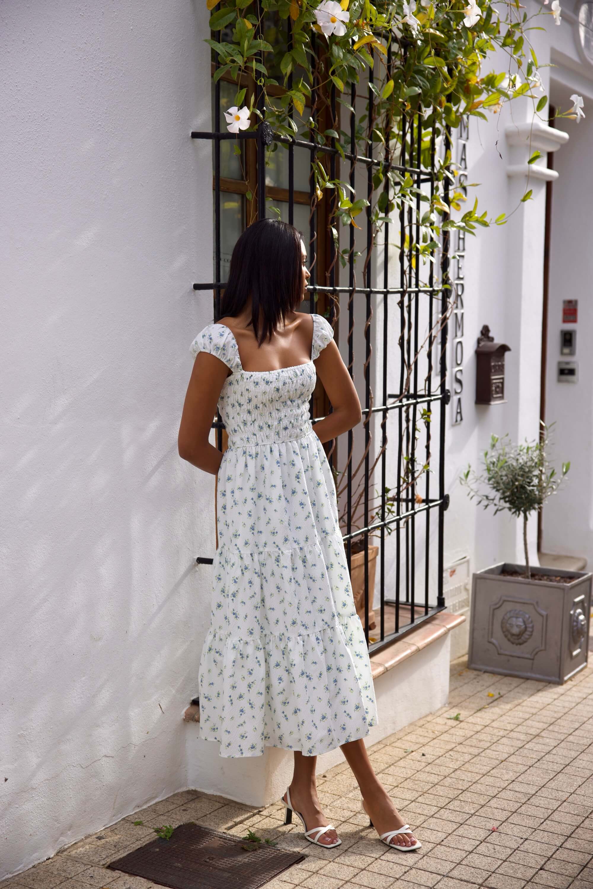 Cotton Smocked Dress Lucette Gala Cotton Smocked Dress Lucette Gala