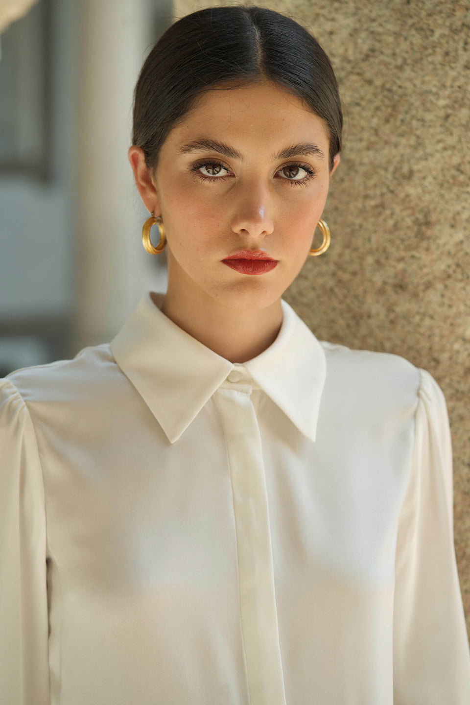 The Alessia Silk Blouse