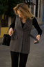 Grey sleeveless vest for women 