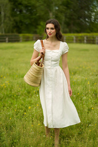 Estelle Linen Dress