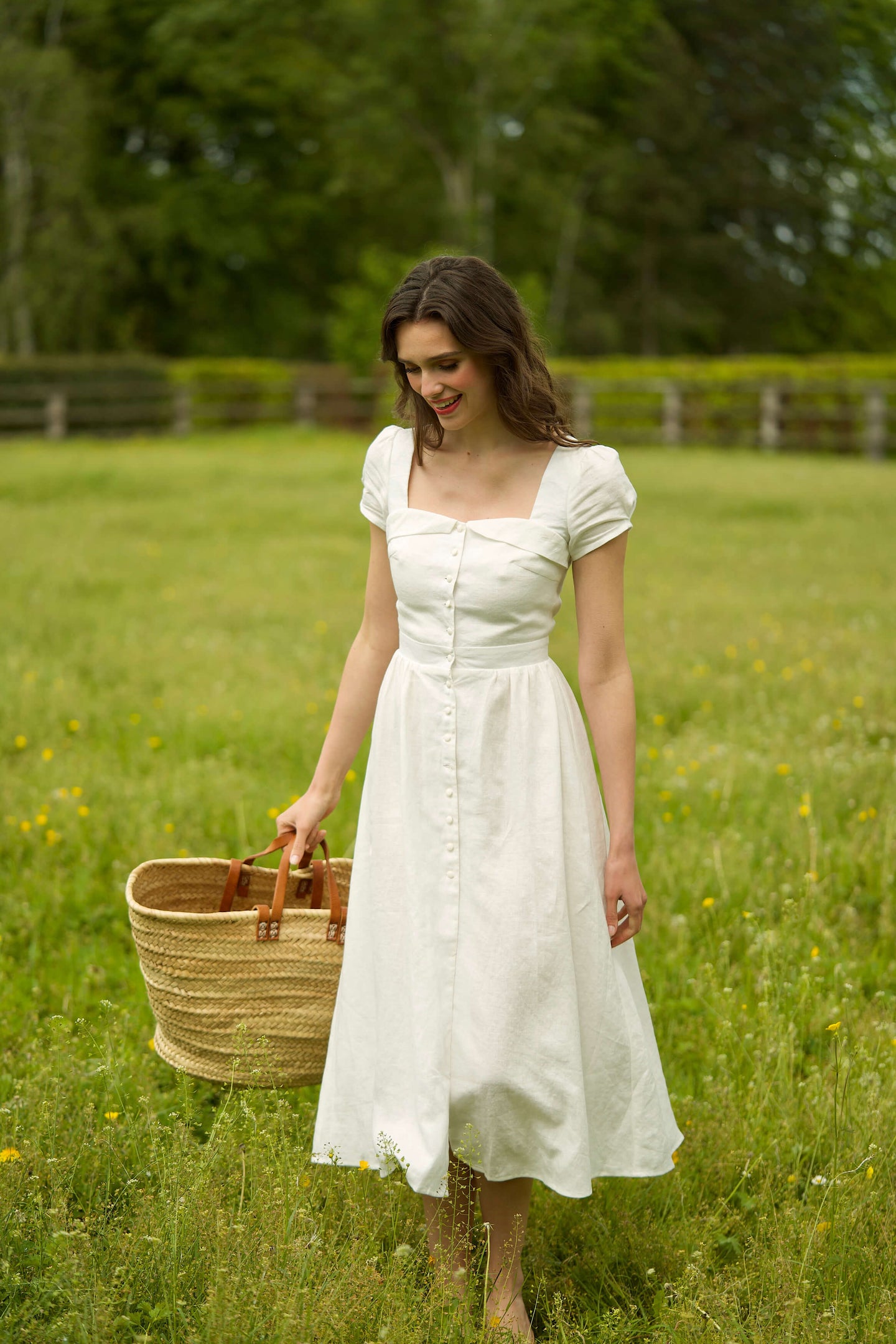 Estelle Linen Dress – GAÂLA – Gaâla