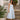 Antonia Cotton Dress Dresses Gaâla Turquoise gingham XXS In stock