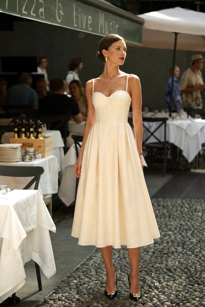 corset dress cream Clove M / Pre-order Corsets and dresses are custom made Dance The Night Corset Bodice
