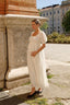 white maxi maternity dresses for baby shower