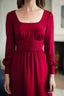 Robe Rouge Tencel