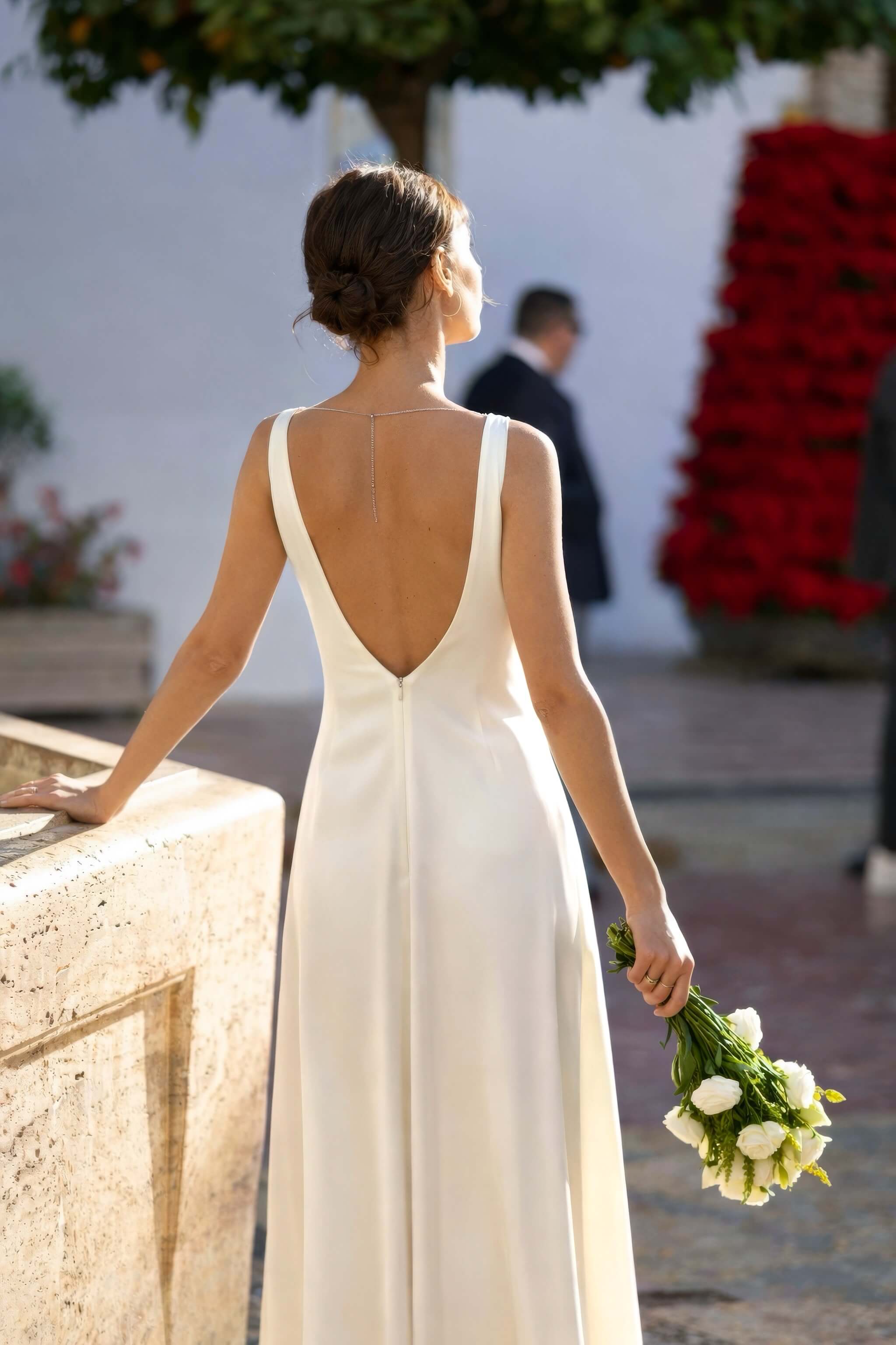 Cowl-Neck Wedding Dress Charlize Gala Cowl-Neck Wedding Dress Charlize Gala